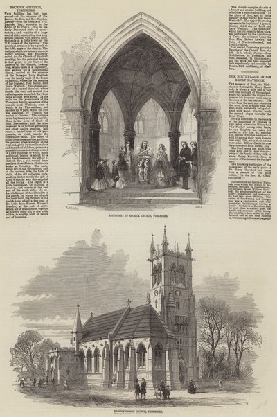 Escrick Kirche, Yorkshire von Samuel Read